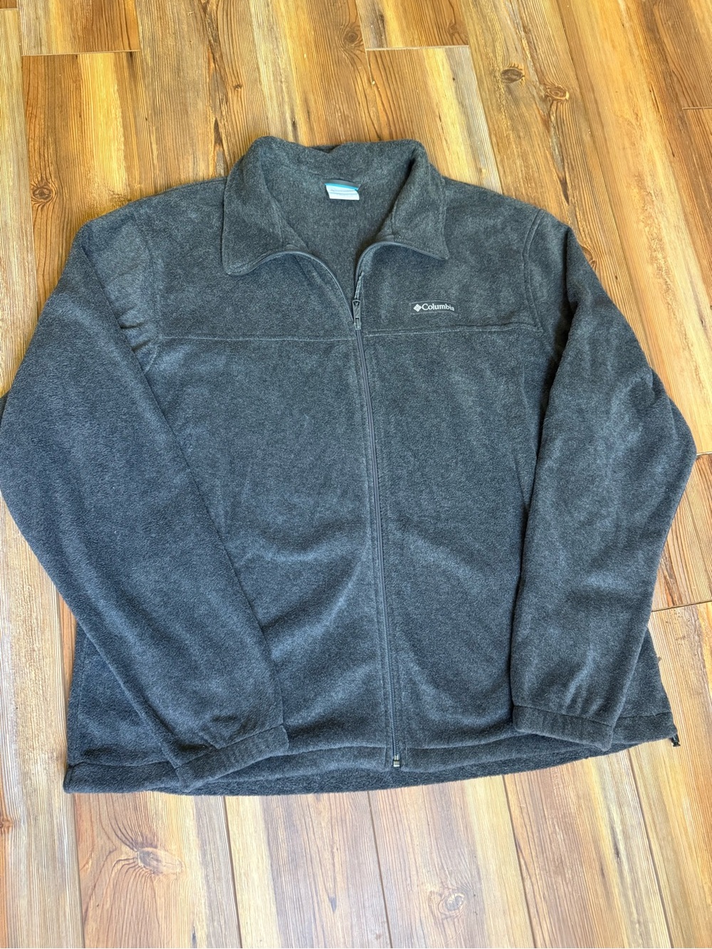 Columbia Dark Gray Fleece Half-Zip Pullover